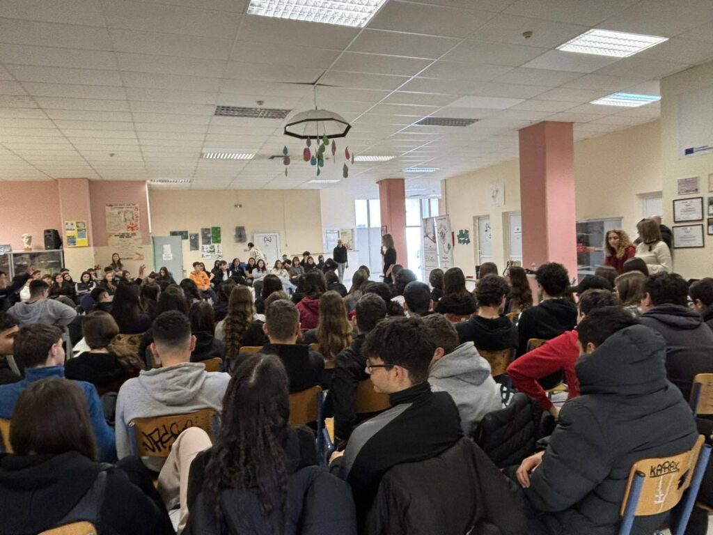 2/3/2026: Mε μεγάλη επιτυχία η σχετική ενημέρωση σε μαθητές και μαθήτριες των Α και Β τάξεων  του 2ου Λυκείου Θέρμης